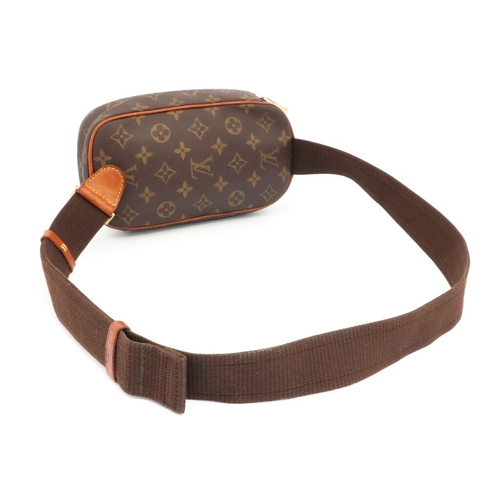Authentic Louis Vuitton Monogram Gange Pochette Crossbody Bag Bum Shoulder Waist - Picture 5 of 16